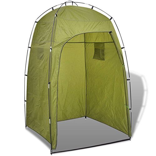 Duschzelt Toilettenzelt Umkleidezelt Camping Zelt Wasserfest Beistellzelt DE NEU 
