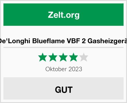  De'Longhi Blueflame VBF 2 Gasheizgerät Test