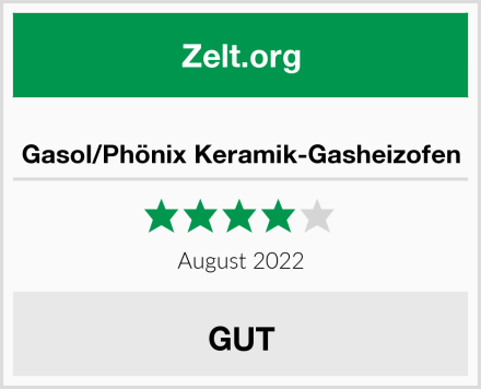  Gasol/Phönix Keramik-Gasheizofen Test