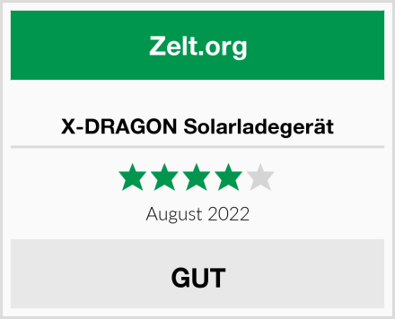  X-DRAGON Solarladegerät Test