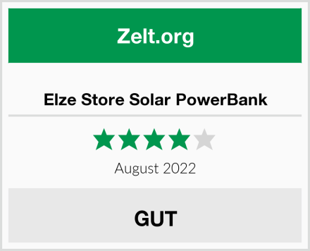  Elze Store Solar PowerBank Test