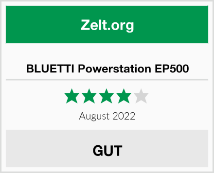 BLUETTI Powerstation EP500 Test