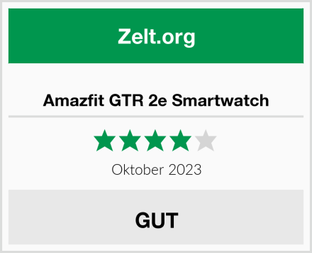  Amazfit GTR 2e Smartwatch Test