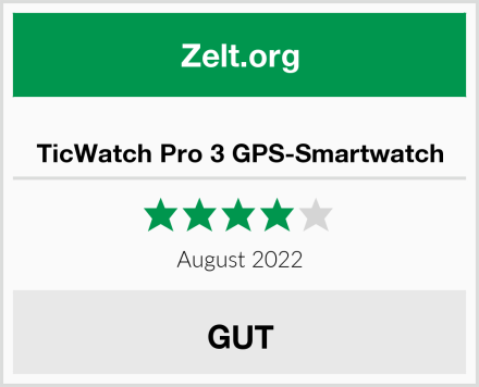  TicWatch Pro 3 GPS-Smartwatch Test