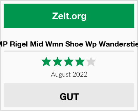  CMP Rigel Mid Wmn Shoe Wp Wanderstiefel Test