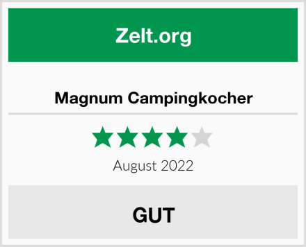  Magnum Campingkocher Test