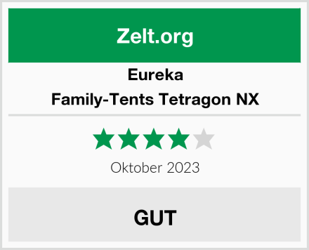 Eureka Family-Tents Tetragon NX Test