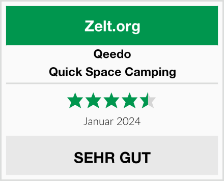 Qeedo Quick Space Camping Test