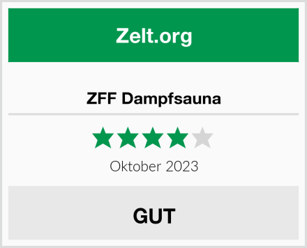  ZFF Dampfsauna Test