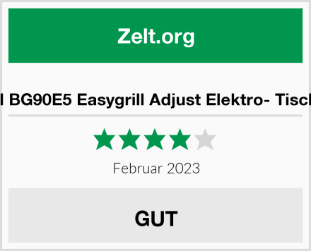  Tefal BG90E5 Easygrill Adjust Elektro- Tischgrill Test