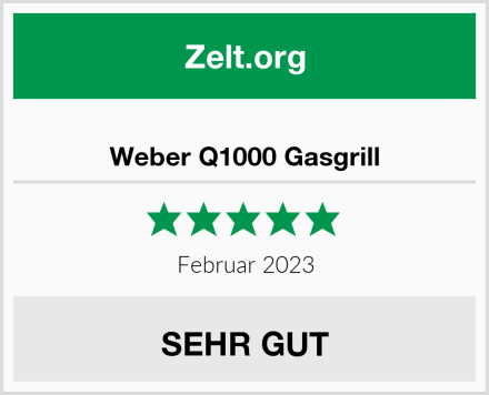  Weber Q1000 Gasgrill Test