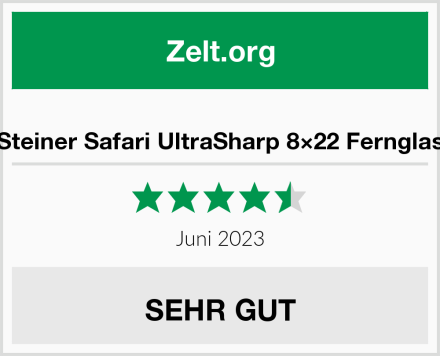  Steiner Safari UltraSharp 8×22 Fernglas Test