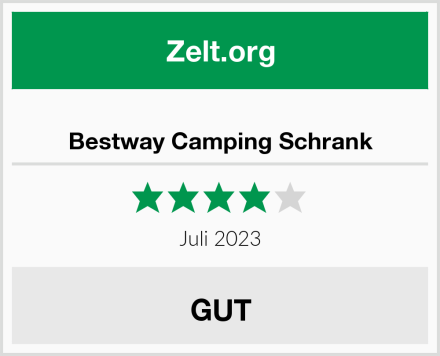  Bestway Camping Schrank Test