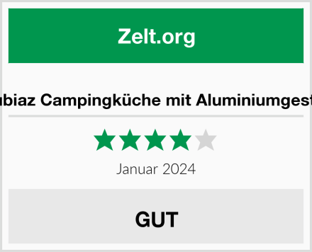  Jiubiaz Campingküche mit Aluminiumgestell Test