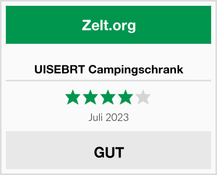  UISEBRT Campingschrank Test