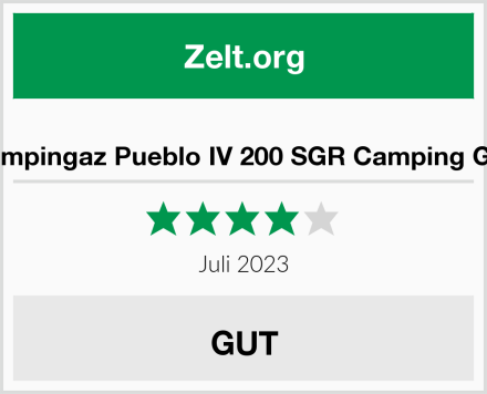  Campingaz Pueblo IV 200 SGR Camping Grill Test