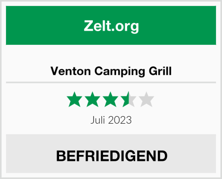  Venton Camping Grill Test