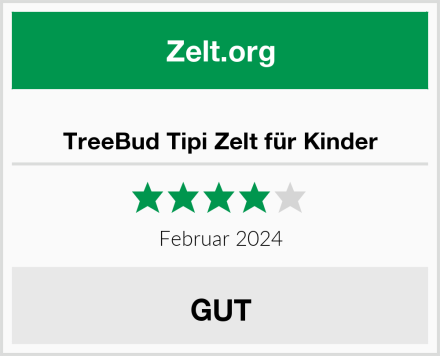 TreeBud Tipi Zelt für Kinder Test
