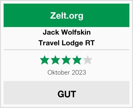 Jack Wolfskin Travel Lodge RT Test