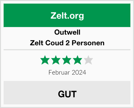 Outwell Zelt Coud 2 Personen Test