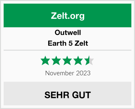 Outwell Earth 5 Zelt Test