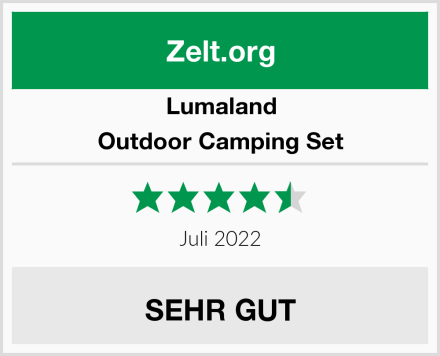 Lumaland Outdoor Camping Set Test