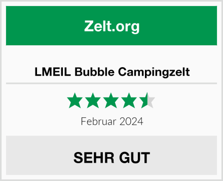  LMEIL Bubble Campingzelt Test