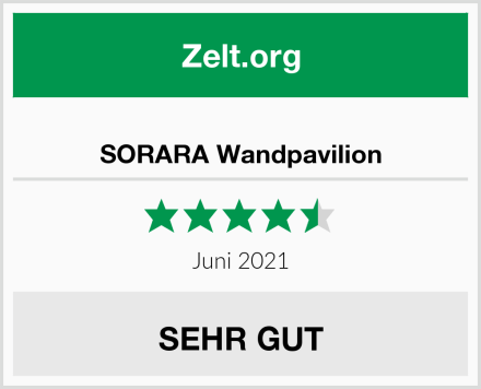  SORARA Wandpavilion Test