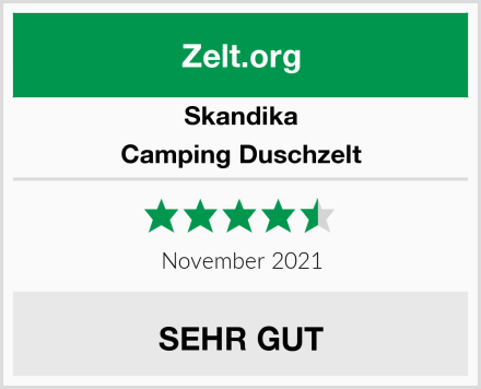 Skandika Camping Duschzelt Test
