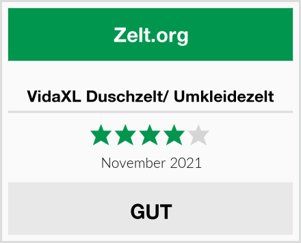  VidaXL Duschzelt/ Umkleidezelt Test