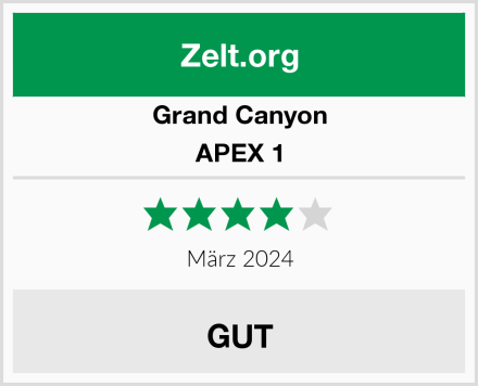 Grand Canyon APEX 1 Test