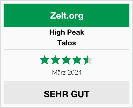 High Peak Talos Test