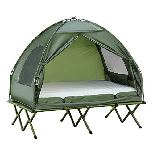  Outsunny Campingbett und Zelt