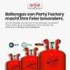  Party Factory Ballongas Helium